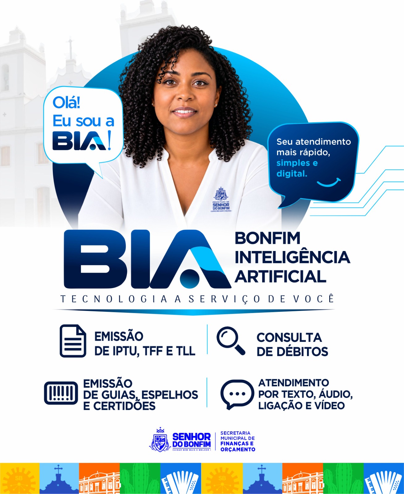 Prefeitura de Senhor do Bonfim implanta Inteligência Artificial e amplia acesso digital aos serviços da Secretaria de Finanças