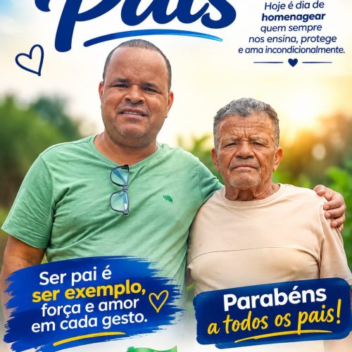 Feliz Dia dos Pais! Vereador Robson Santana