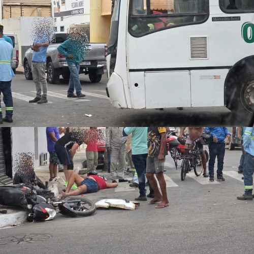 Juazeiro: Acidente na Adolfo Viana na manhã desta quinta-feira (13)