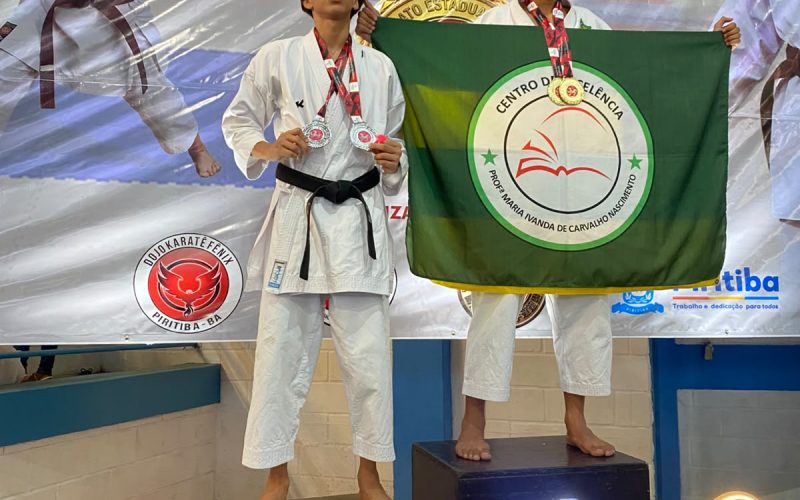 Jovem Guilherme se destaca em campeonato realizado em Piritiba, na Bahia