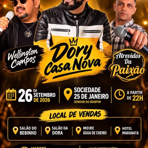 F.A EVENTOS APRESENTA MAIS UMA GRANDE FESTA.
