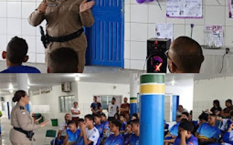 PMBA através da Ronda Maria da Penha do 6º Batalhão participa de Palestra no centro Ebenézer em Senhor do Bonfim-BA