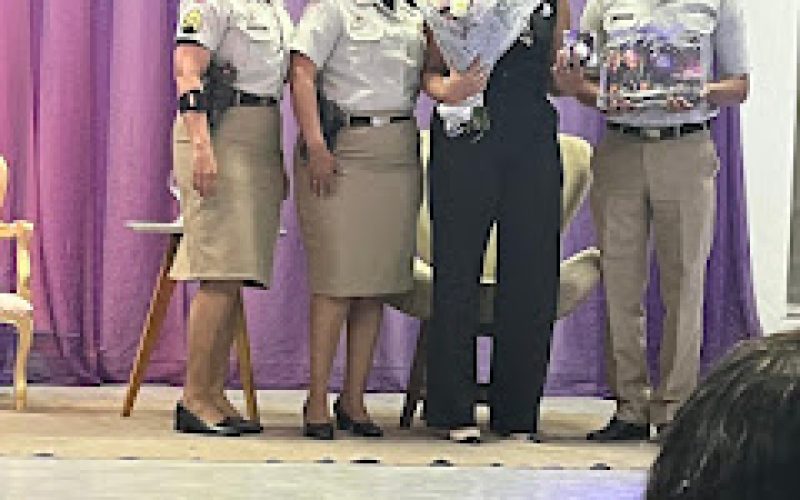 NEAM de Senhor do Bonfim-Ba, participou de um evento alusivo ao Agosto Lilás realizado pela Polícia Militar no Colégio Estadual de Antônio Gonçalves-Ba,