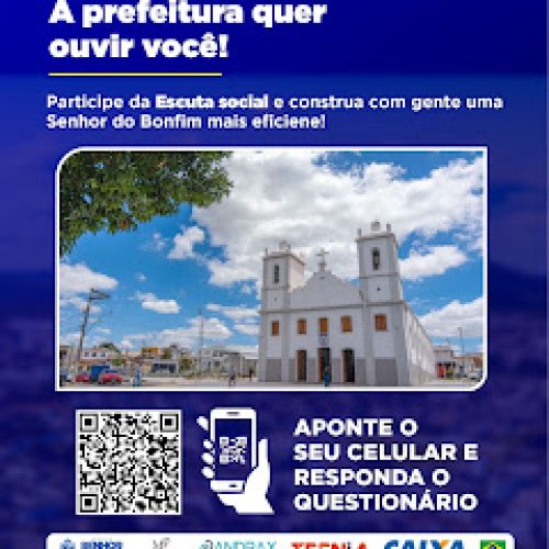Senhor do Bonfim inicia escuta social para projeto de PPP de Iluminação Pública e Serviços Digitais