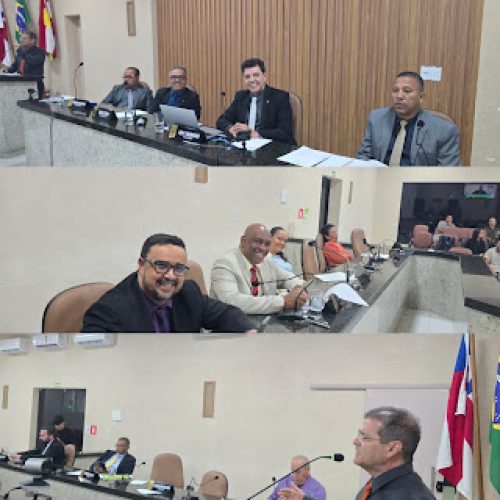 Câmara de Senhor do Bonfim aprecia projetos sobre descontos para servidores, praça na Gamboa e equipamentos em academias