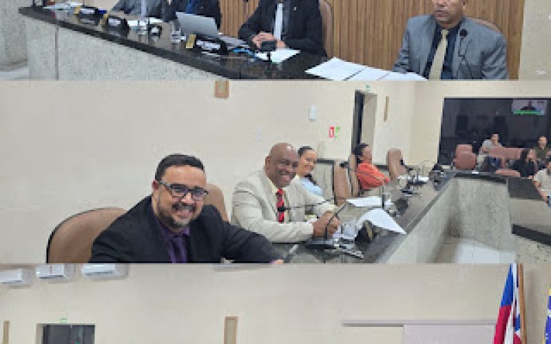 Câmara de Senhor do Bonfim aprecia projetos sobre descontos para servidores, praça na Gamboa e equipamentos em academias