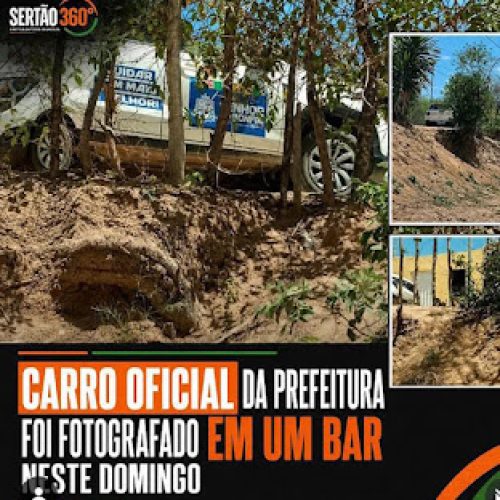 Prefeitura de Senhor do Bonfim emite nota sobre esclarecimento de imagem que circula nas redes sociais envolvendo veículo oficial no povoado de Cazumba