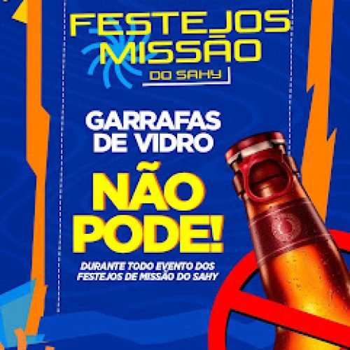 ATENÇÃO, GALERA! Nos dias 15 e 16 de agosto, acontecem os Festejos de Missão do Sahy!