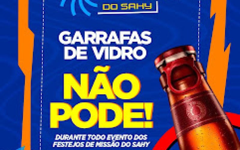 ATENÇÃO, GALERA! Nos dias 15 e 16 de agosto, acontecem os Festejos de Missão do Sahy!